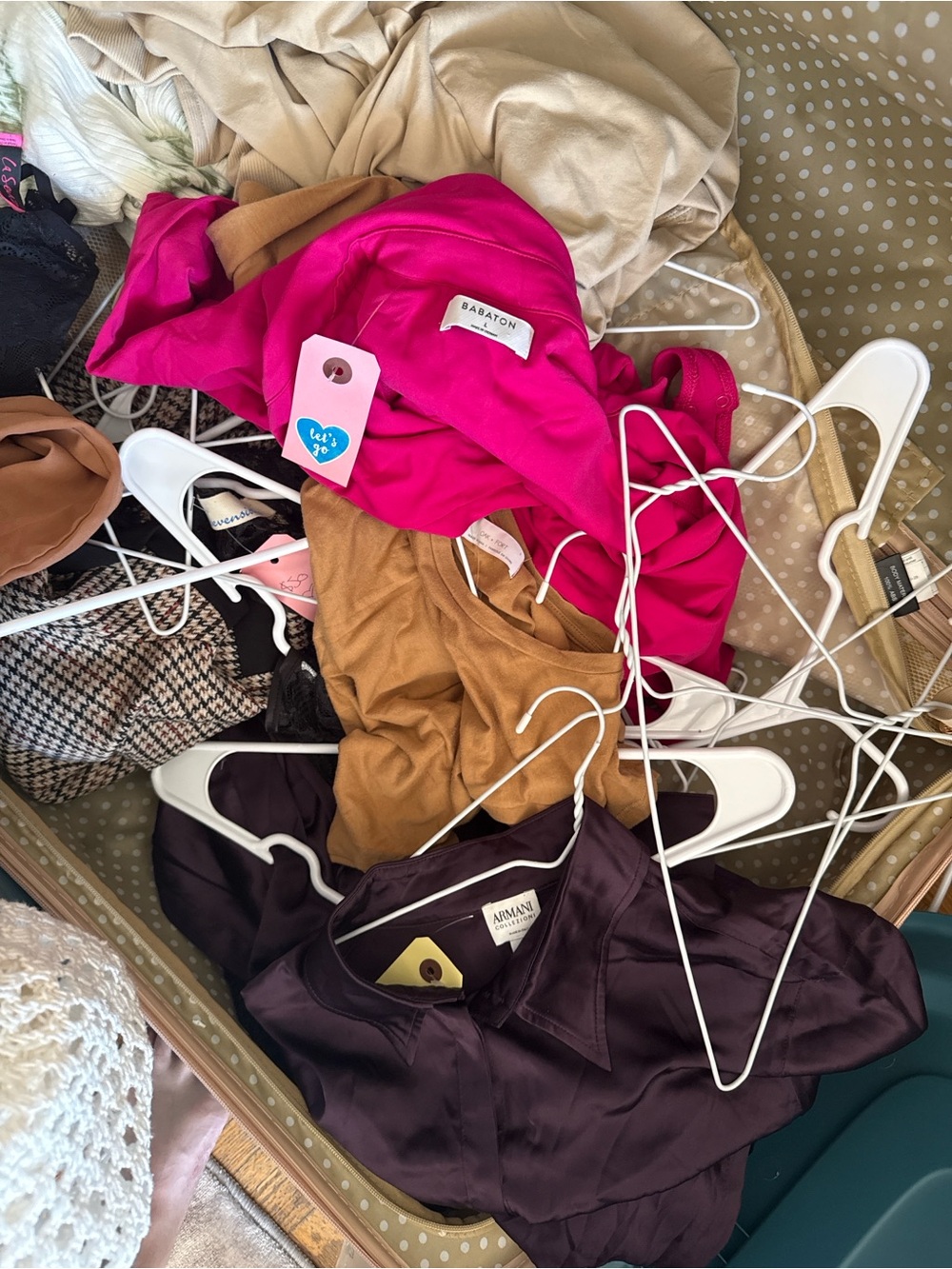 CLOSET CLEAR OUT (moving out) Assorted Women's Tops, Jackets, shoes, purses